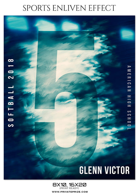 GLENN VICTOR-SOFTBALL- SPORTS ENLIVEN EFFECT