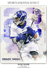 Grady Noah - Lacrosse Sports Enliven Effects Photography Template
