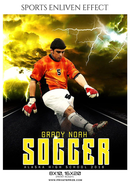 Grady Noah - Soccer Sports Enliven Effects Photography Template - PrivatePrize - Photography Templates