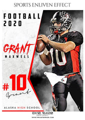 Grant Maxwell - Football Sports Enliven Effect Photography Template