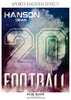Hanson Dean - Football Sports Enliven Effect Photography Template - Photography Photoshop Template