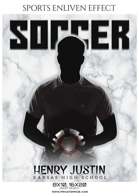 Henry Justin - Soccer Sports Enliven Effects Photography Template - PrivatePrize - Photography Templates