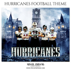 Hurricanes - Football Themed Sports Photography Template