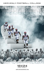 Heavenly Football Themed Sports Template