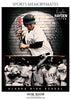 Hayden Easton - Baseball Sports Memorymate Photography Template - PrivatePrize - Photography Templates