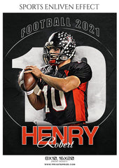 Henry Robert - Football Sports Enliven Effect Photography Template