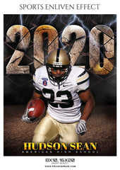 Hudson Sean -  Football Sports Enliven Effect Photography Template