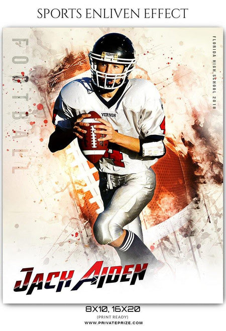 Jack Aiden - Football Sports Enliven Effect Photography Template - PrivatePrize - Photography Templates