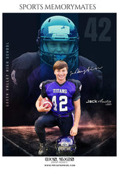 Jack Austin - Football Memory Mate Photoshop Template