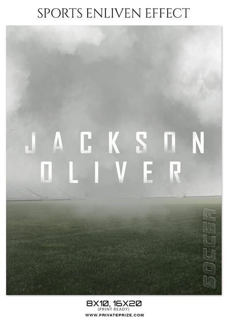 JACKSON OLIVER-SOCCER- SPORTS ENLIVEN EFFECT - Photography Photoshop Template