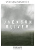 JACKSON OLIVER-SOCCER- SPORTS ENLIVEN EFFECT - Photography Photoshop Template