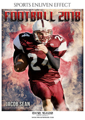 Jacob Sean - Football Sports Enliven Effect Photography Template