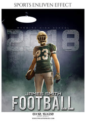 James Smith - Football Sports Enliven Effect Photography Template