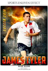 James Tyler - Softball Sports Enliven Effects Photography Template