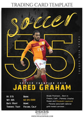 Jared Graham Sports Trading Card Template