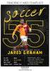 Jared Graham Sports Trading Card Template - PrivatePrize - Photography Templates