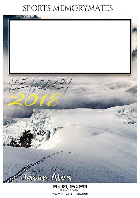 Jason Alex - Ice Hockey Sports Memory Mates Photography Template - PrivatePrize - Photography Templates