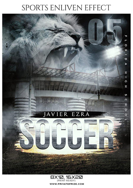 Javier Ezra - Soccer Sports Enliven Effects Photography Template - PrivatePrize - Photography Templates
