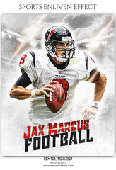 Jax Marcus - Football Sports Enliven Effect Photography Template