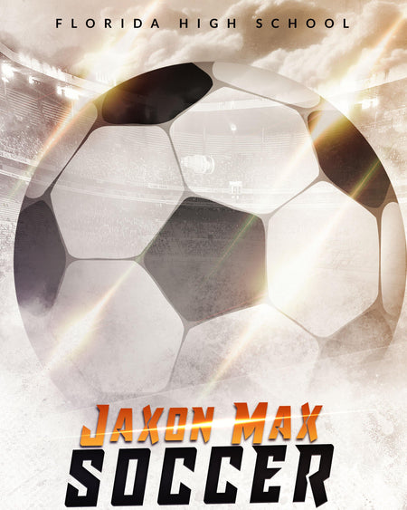 Jaxon Max - Soccer Sports Enliven Effects Photography Template - PrivatePrize - Photography Templates