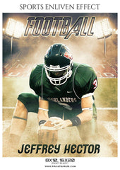 Jeffrey Hector - Football Sports Enliven Effect Photography Template