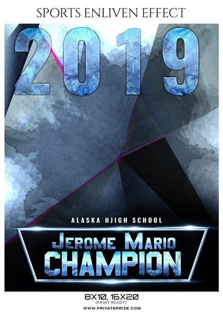 Jerome Mario - Football Sports Enliven Effect Photography Template - PrivatePrize - Photography Templates