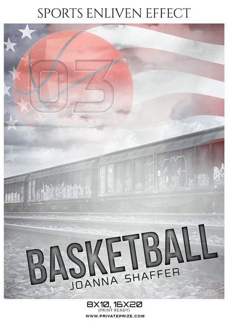Joanna Shaffer - Basketball Sports Enliven Effects Photography Template - PrivatePrize - Photography Templates