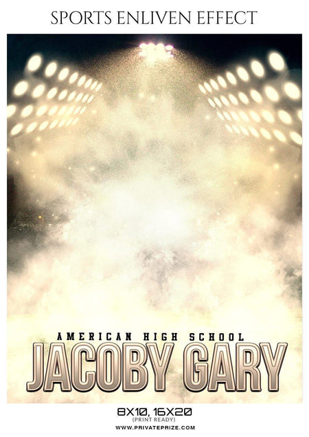 Jocoby Gary - Football Sports Enliven Effect Photography Template - PrivatePrize - Photography Templates