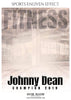 Johnny Dean - Fitness Enliven Effect Photography Template - PrivatePrize - Photography Templates