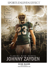 Johnny Zayden - Football Sports Enliven Effects Photography Template