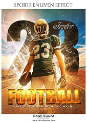 Jonathan Austin - Football Sports Enliven Effect Photography Template