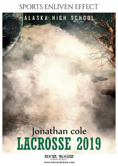 Jonathan Cole - Lacrosse Sports Enliven Effects Photography Template - PrivatePrize - Photography Templates