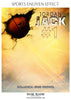 Jordan Jack - Basketball Sports Enliven Effects Photography Template - PrivatePrize - Photography Templates