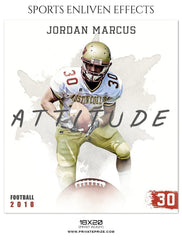 Jordan Marcus - Football Sports Enliven Effect Photography Template