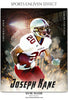 Joseph kane - Football Sports Enliven Effects Photography Template - PrivatePrize - Photography Templates