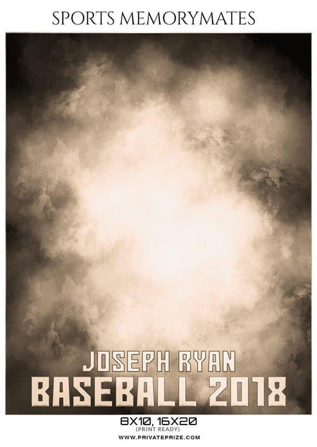 Joseph Ryan - Baseball Memory Mate Photography Template - PrivatePrize - Photography Templates
