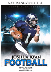 Joshua Ryan - Football Sports Enliven Effect Photography Template