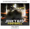 Junkyard - Football Themed Sports Photography Template - PrivatePrize - Photography Templates