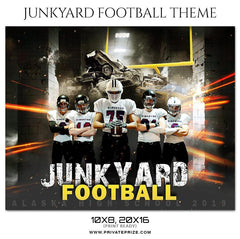 Junkyard - Football Themed Sports Photography Template