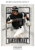 Jack Miller  - Baseball Sports Enliven Effect Photography Template - PrivatePrize - Photography Templates