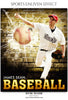 James Sean - Baseball Sports Enliven Effects Photography Template - Photography Photoshop Template