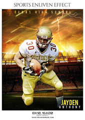 Jayden Anthony - Football Sports Enliven Effect Photography Template