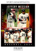 Jeffery Messiah - Baseball Memory Mate Photoshop Template - PrivatePrize - Photography Templates