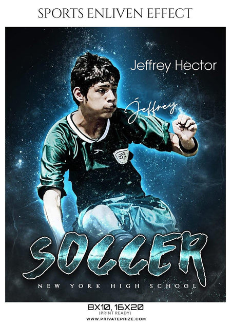 Jeffrey Hector- Soccer Sports Enliven Effect Photography Template - PrivatePrize - Photography Templates
