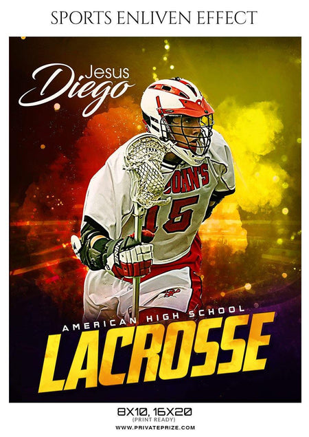 Jesus Diego - Lacrosse Sports Enliven Effects Photography Template - PrivatePrize - Photography Templates