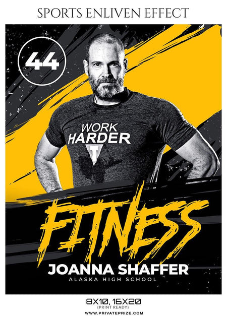 Joanna Shaffer - Fitness Sports Enliven Effects Photography Template - PrivatePrize - Photography Templates