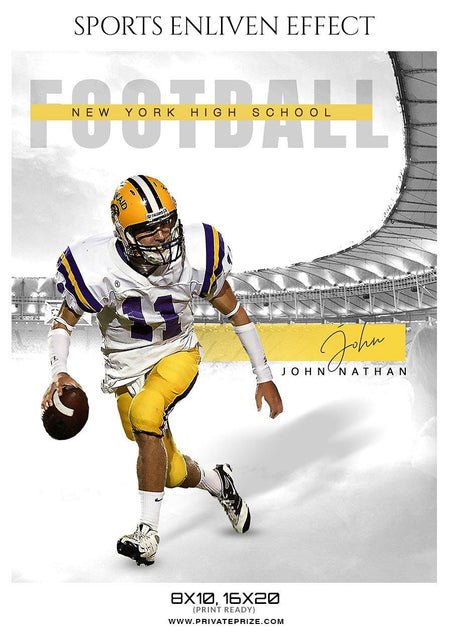 John Nathan - Football Sports Enliven Effect Photography Template - PrivatePrize - Photography Templates