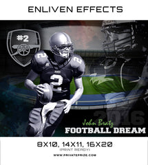 John Bratz Football Dream Sports Template -  Enliven Effects