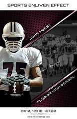 John Football Florida High School Sports Template -  Enliven Effects (Open Layer)