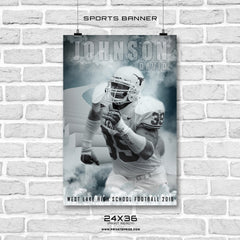 Johnson - Enliven Effects Sports Banner Photoshop Template